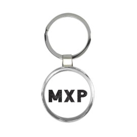 Italy Milan Malpensa Airport MXP : Gift Round Keychain Airline Travel