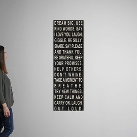 CANVAS ON DEMAND Dream Big Wall Decal, Inspirational Artwork