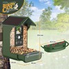 EASYPIX BirdyCam Solar Power Bird Feeder with Camera, Automatic HD