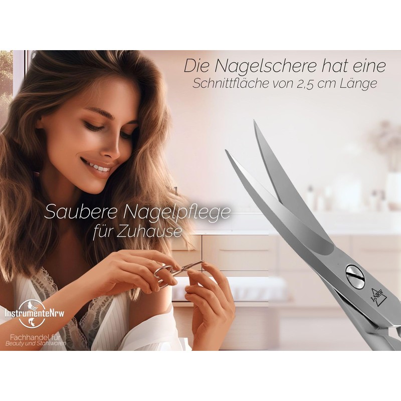 Professional Nail Scissors Set Nail Scissors Cuticle Scissors Extra Fine