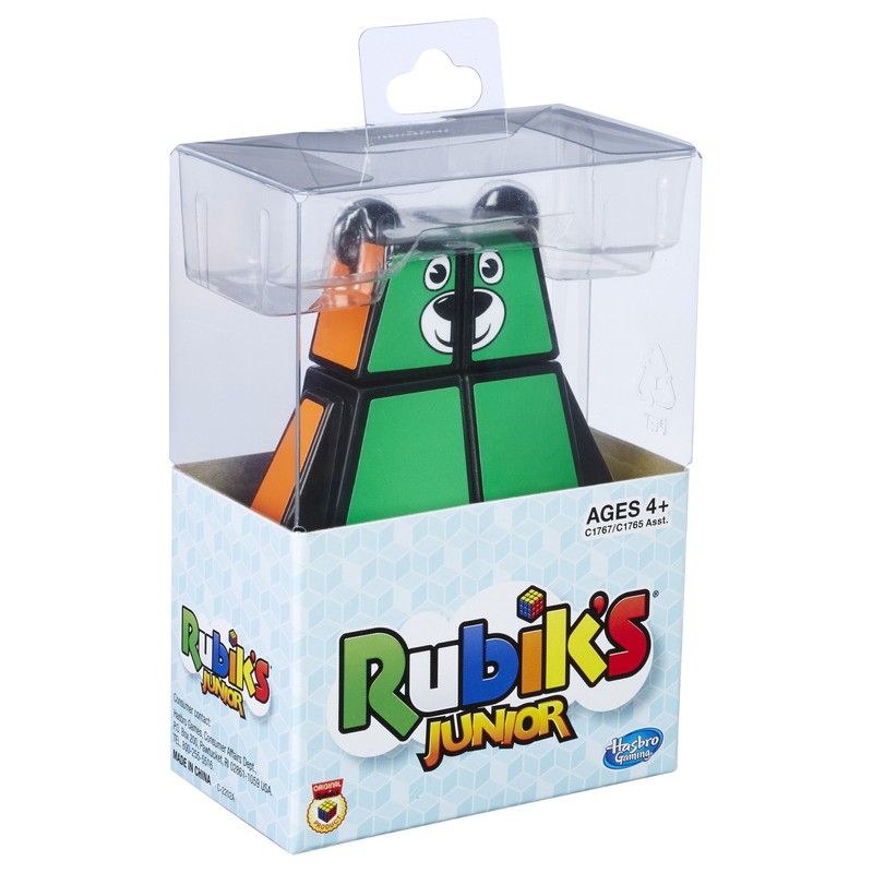Hasbro Gaming C1765 Rubik's Cube Jr. (Green Bear) Rubiks Junior
