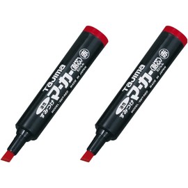 Tajima Sumitsuke Marker (Core Resistant 0.2 inches (6.0 mm) Red SMT-RED (Set of 2)