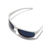 HAWKERS Unisex Boost Sunglasses, White dark blue