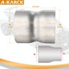 A-KARCK Stainless Steel Exhaust Adapter 3" ID to 3" ID,