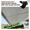 BROQIXIN 1 Pcs Pop Up Camper Bed Support Clasp,Tent Support