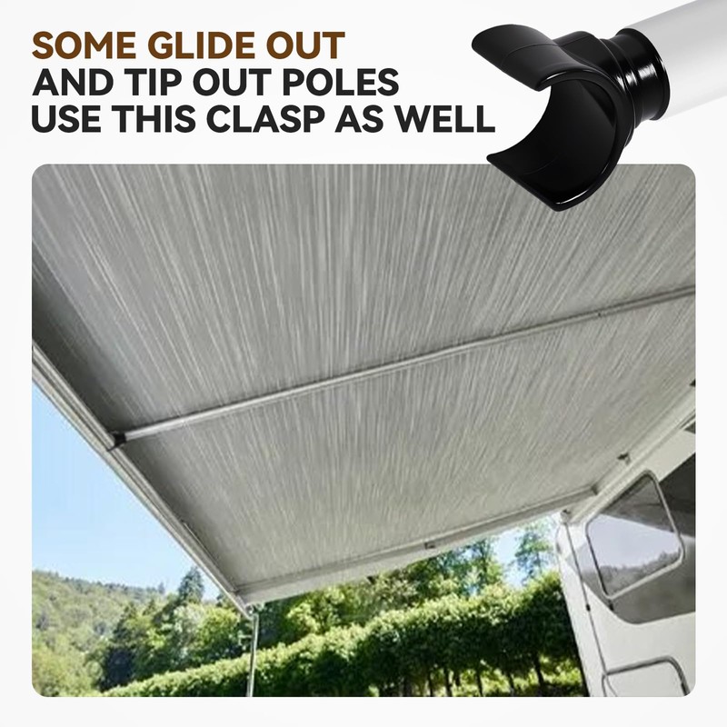 BROQIXIN 1 Pcs Pop Up Camper Bed Support Clasp,Tent Support