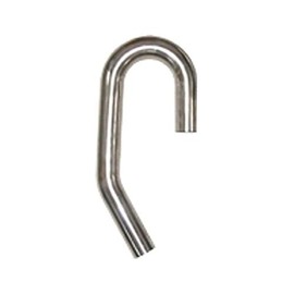Pypes Exhaust PVM3018-25 2-1/2" Diameter 30/180 Degree 304 Stainless Steel Mandrel Bent Pipe