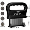 ZXZ Premium Meat Tenderizer Mallet – 48 Stainless Steel Blades,