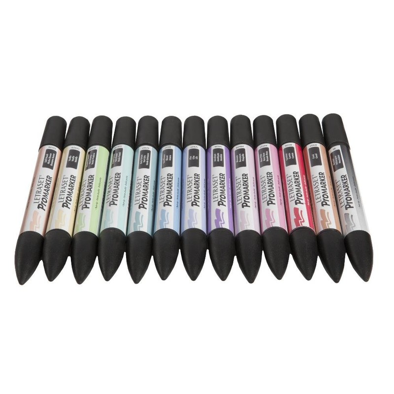 Letraset ProMarker Manga Expansion Pack, Set No.3 (12 Colours and