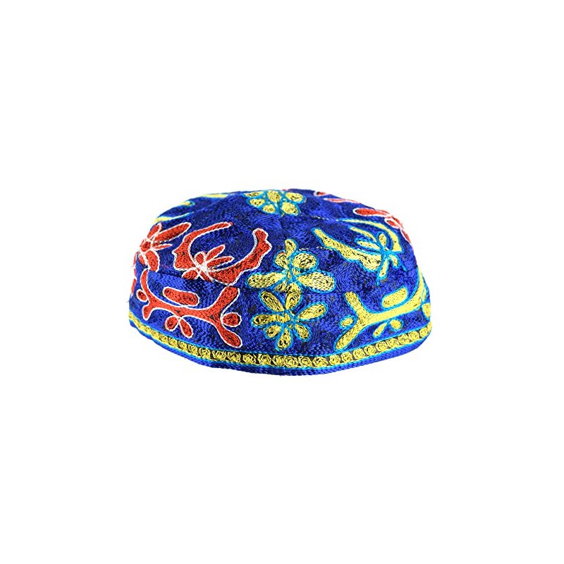 AJudaica - Bordado a mano de Buchari Yarmulke - 58