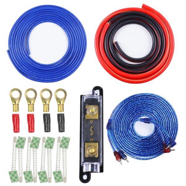 Tank-xo 6 Gauge AWG Car Audio Complete Amplifier Wiring Kit