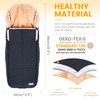 Orzbow Stroller Footmuff Universal | Faux Wool Baby Bunting Bag