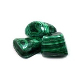 CrystalAge Trommelstein, Malachit, 30-40 mm