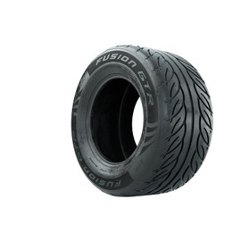 GTW Fusion GTR 23 Inch Radial Golf Cart Street Tire | 255/55-R12 | Steel Belted Radial Construction | Lift Kit Required | Universal Fitment for 14 Inch Wheels