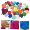 Operitacx 36 Pieces Felt Material Kit Felting Wool Yarn Set