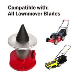 DPHXF Magnetic Wall Mount Blade Balancer Red Replace # 42-047 339075B Lawn Mower Blade Balancer Improved Version