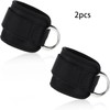Adjustable Ankle Straps for Cable Machine – Neoprene Padded Glute