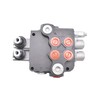 Thomletha 2 Spool Hydraulic Controls SAE Port Double Acting Valve