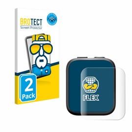 BROTECT Pack of 2 Full Cover Screen Protectors for Insta360 GPS Preview Remote Full Screen Protector Film [3D Curved, Anti-Fingerprint, Crystal Clear]