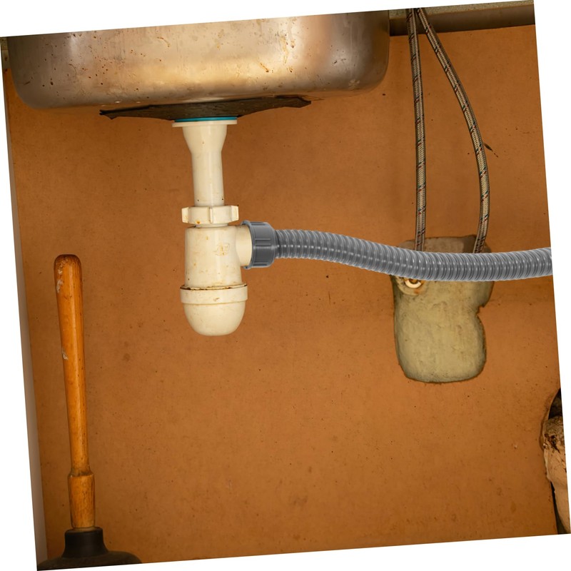 KONTONTY Flexible Drain Pipe Telescopic Tubing Hose for Efficient Drainage