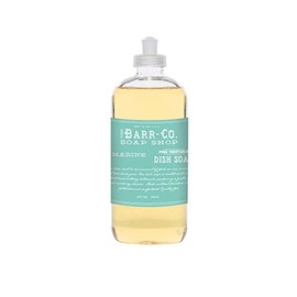 Barr Co 16oz Soothing Powerful Pure Vegetable Gentle Dish Soap Collection (Marine)