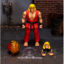 Street Fighter II - Figura de acción de Ken de 15 cm, Juguetes para niños y Adultos