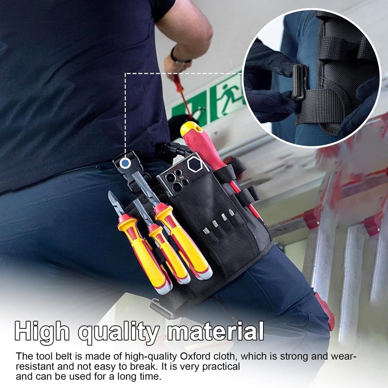 HASLED Tool Belt with Removable Bag - Practical Tool Bag