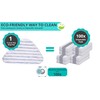 True & Tidy, Microfiber Mop Pad Pack Refill for STM-300