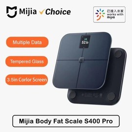 Mijia 미지아 체지방 측정기 S400 Pro 3.5인치 TFT 컬러 스크린 블루투스5.1 스마트 홈 체성분 측정기 미지아 앱 Mizia Body Fat Analyzer S400 Pro 3.5-inch TFT Color Screen Bluetooth 5.1 Smart Home Body Composition Analyzer with Mizia App [01 S400 Pro]