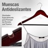 MAGMALIFE 20 Ganchos para Ropa de Madera: Gancho Giratorio de