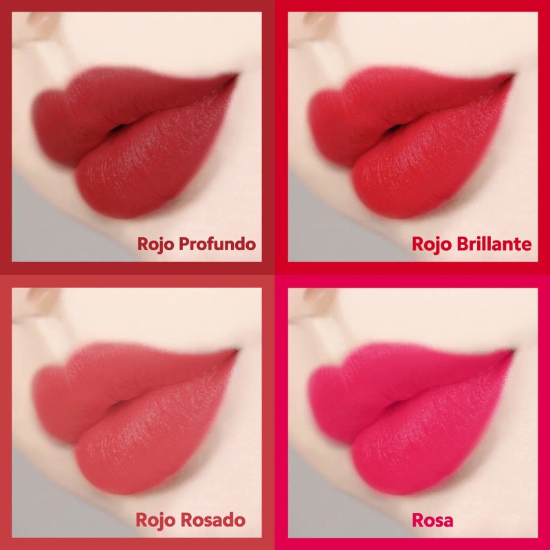 Kit Tintas Ouo Lunabel Microblading 4 Tonos Labios 7.5ml Color