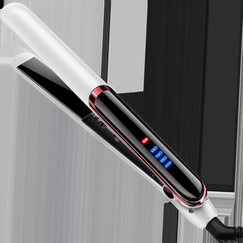 Hair Straightener Curler 4 Temperature Gears Negative Ion Hair Straightening