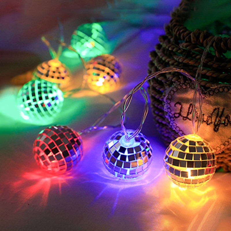 10ft 20LED Globe String Lights Decorative Hanging Lights Balls Fairy