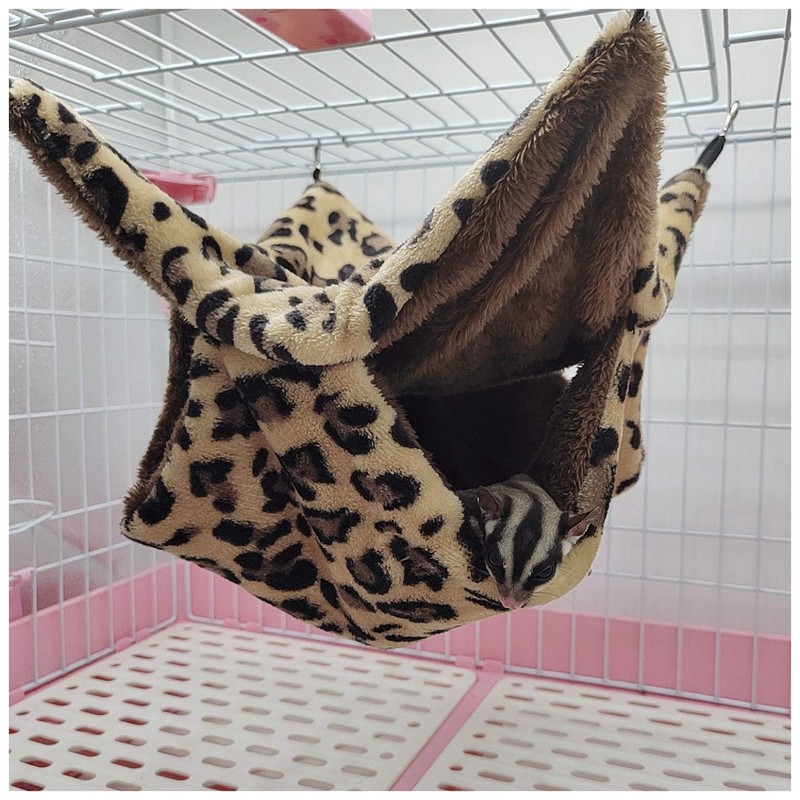 Fukufuku Luxury Hamster Hammock for Small Animals Pet Bed Sleeping