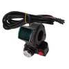 Electric Bike Twist Throttle ABS with Green Screen Lock Keys