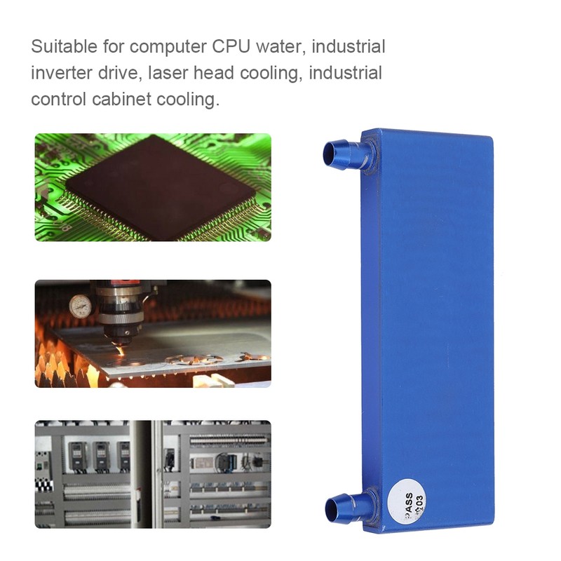 Aluminum Alloy Water Cooling Block for Computer CPU, Industrial Inverter