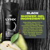 3 Pack of Lynx 12 Hours Shower-Fresh Scent Refreshing Black