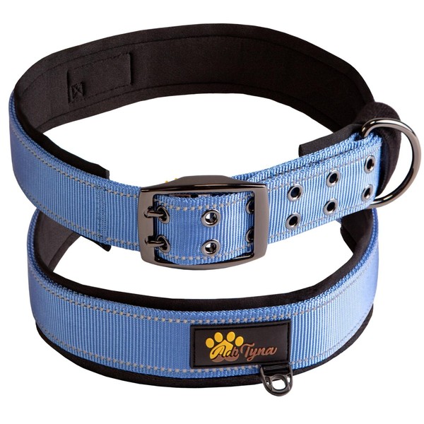 ADITYNA Ultra Comfortable Soft Neoprene Padded XL Dog Collar for