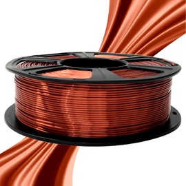 GIANTARM 3D Printer Filament, Silk Copper Pla Filament, 1Kg(2.2lbs) Spool, 1.75mm Dimension Accuracy +/- 0.03mm, 3D Printing Filament