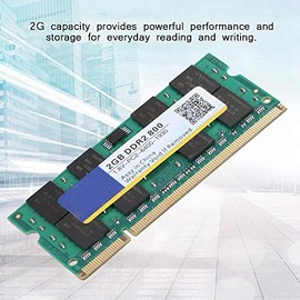 Módulo de Memoria, 2G DDR2 800Mhz 1.8V 200Pin Memory, para Computadora Portátil DDR2 PC2-6400, Compatible para/Tarjeta Madre, Alta Velocidad de Funcionamiento,