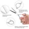 404 Steel Hair Fringe Cutting Thinning Scissors Hairdressing Accessory for