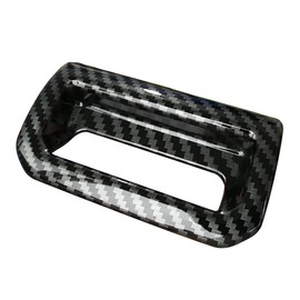 ruihe Carbon Fiber Color Central Storage Box Switch Decoration Cover Trim Fit for Toyota Highlander 2020 2021 2022 2023 2024