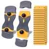 MulWark Razor Blade Scraper, 2Pack Razor Scraper Tool with 100PCS