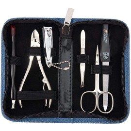 DREI SCHWERTER Germany Torino Manicure Set 6 Pieces Nail Clippers (249)