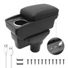 YJYWZH Car Armrest Storage Box for Hyundai Accent Solaris Verna