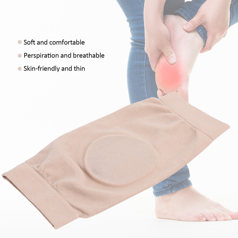 1Pair Both Sides Protective Pads Silicone Ankle Heel Foot Protection
