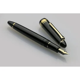 Sailor Fountain Pen, Proffit Casual Fountain Pen, Gold Trim, Black, Fine Point, 11-0570-220