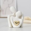 Mini Couple Statue Home Decor Knick Knacks Couples Love Office