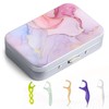 Gerkia Dental Floss Portable Case, Easy to Store Floss Picks