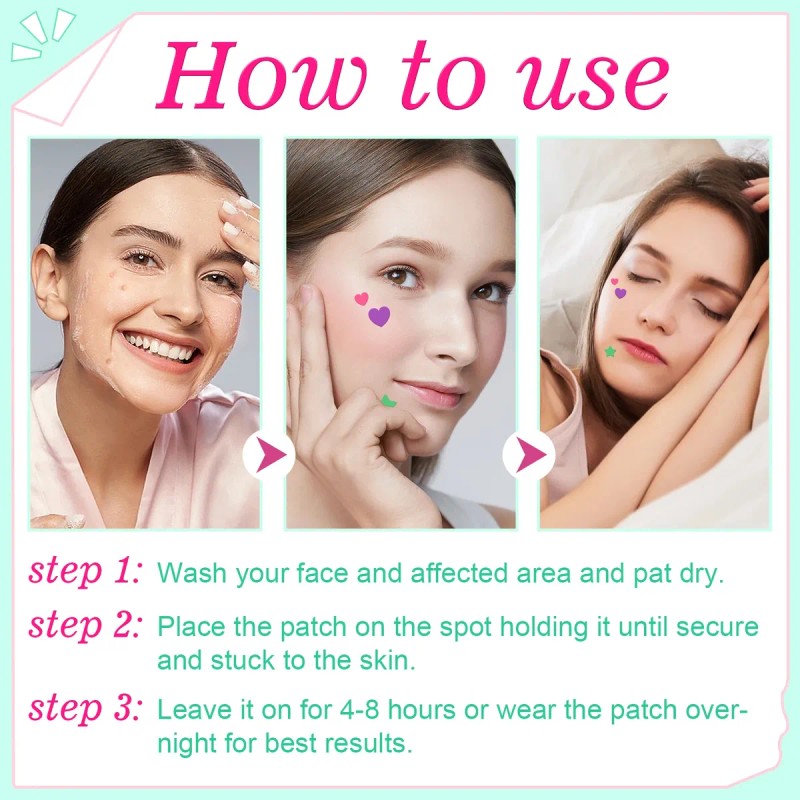 Parche Acné Espinillas Naturales Sin Dolor 156 Pimple Patch